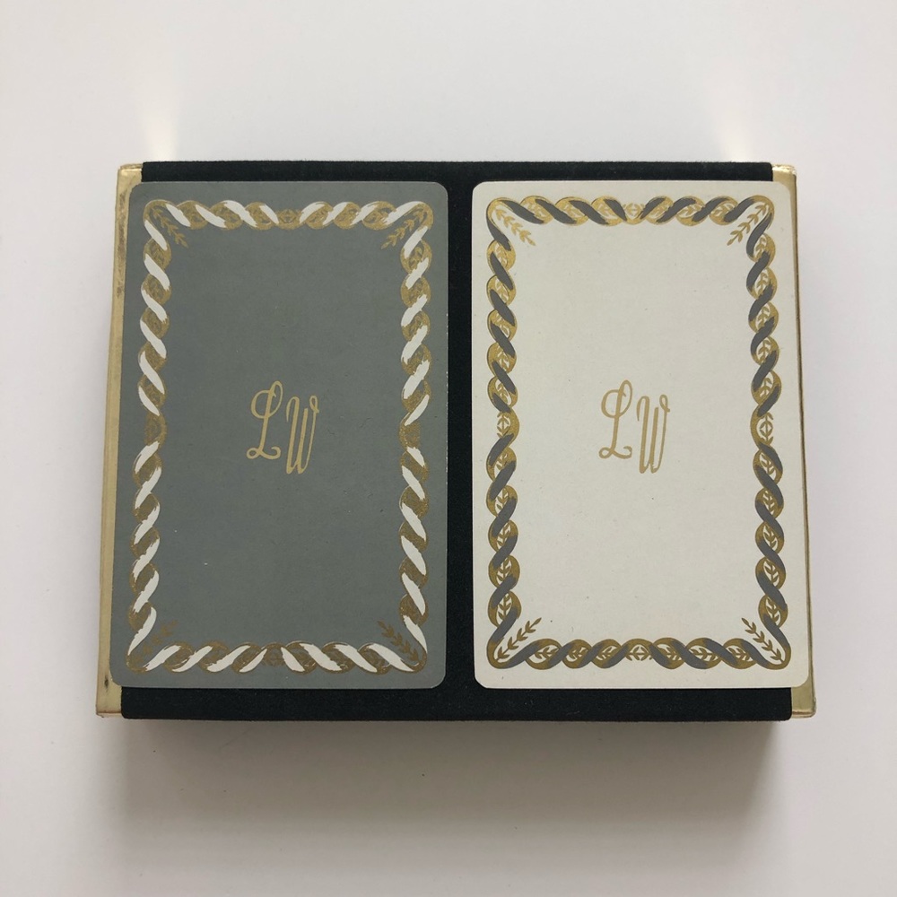 New sealed vintage Duratone playing cards decks LW